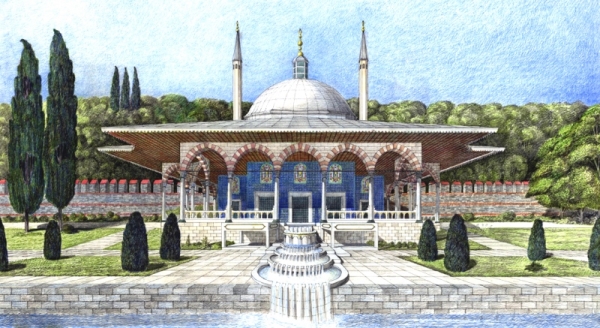 Mimari çizimlerle İstanbul