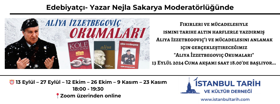 Aliya İzzetbegoviç Okumaları Başlıyor